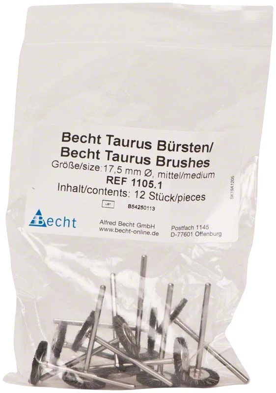 Taurus Bürste Ziegenhaar mittel - Ø 17,5mm