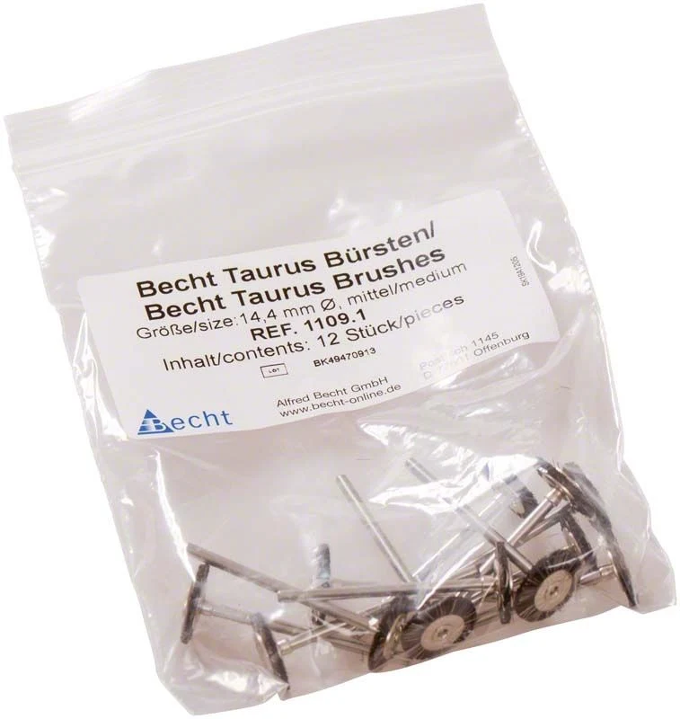 Taurus Bürste Ziegenhaar mittel - Ø 14,4mm