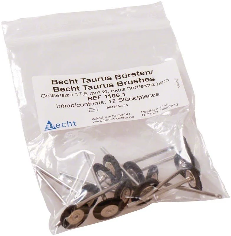 Taurus Bürste Pferdehaar extra hart - Ø 17,5mm