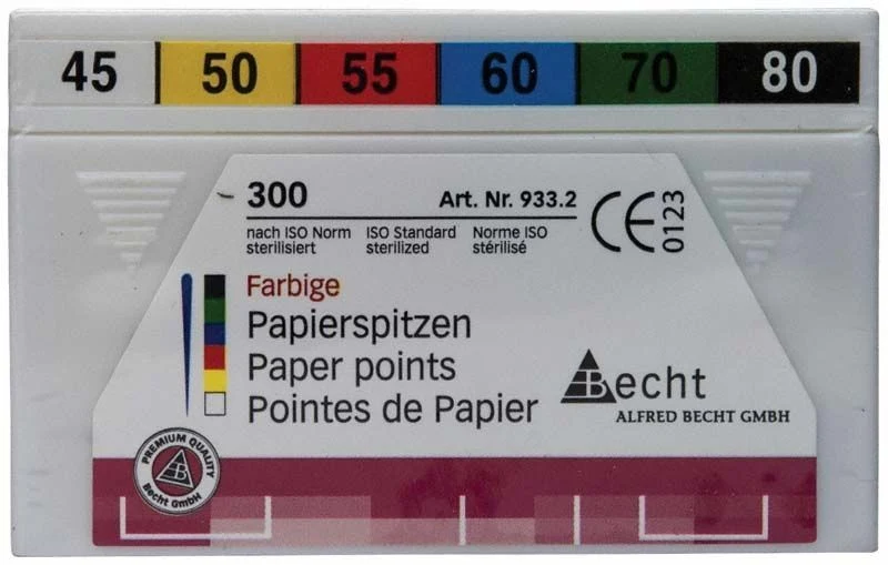 Papierspitzen color Gr. 045-080 weiß-schwarz 300er