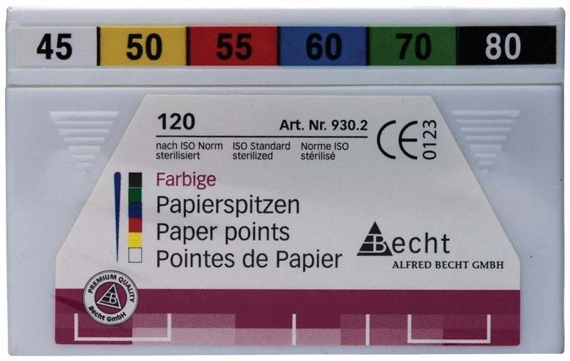 Papierspitzen color Gr. 045-080 weiß-schwarz 120er