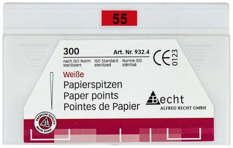 Weiße Papierspitzen Gr. 55 , 300er