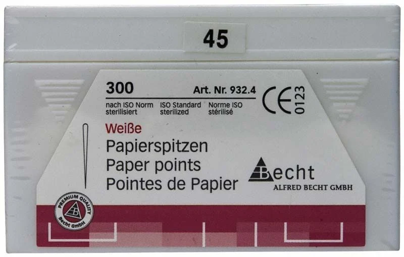 Weiße Papierspitzen Gr. 45 , 300er