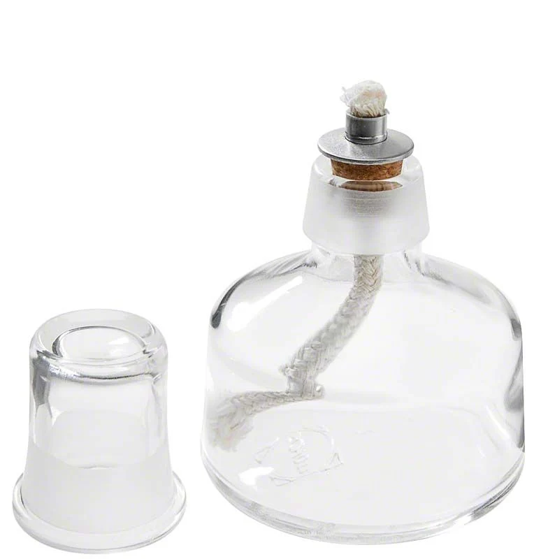 Spirituslampe Klarglas - 90ml Fassungsvermögen