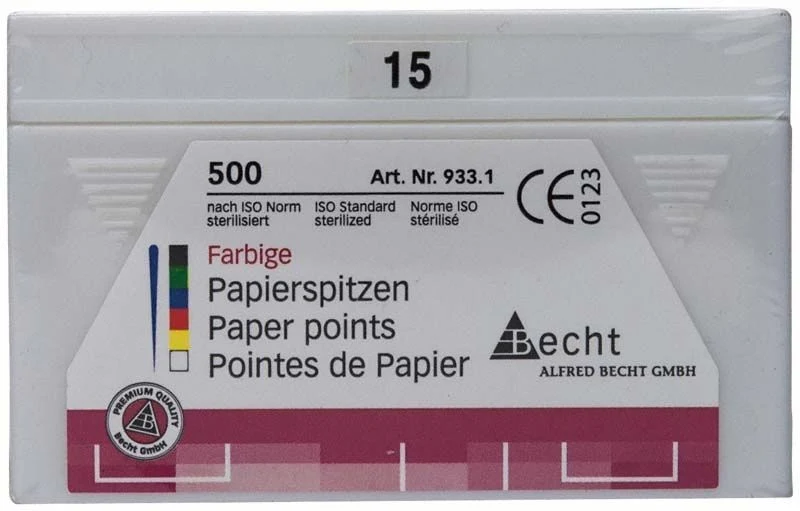 Papierspitzen color Gr. 015 weiß 500er