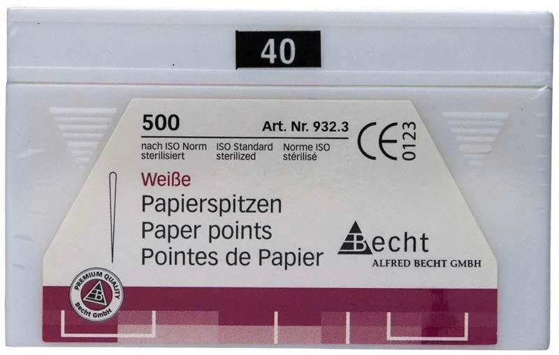 Weiße Papierspitzen Gr. 40 , 500er
