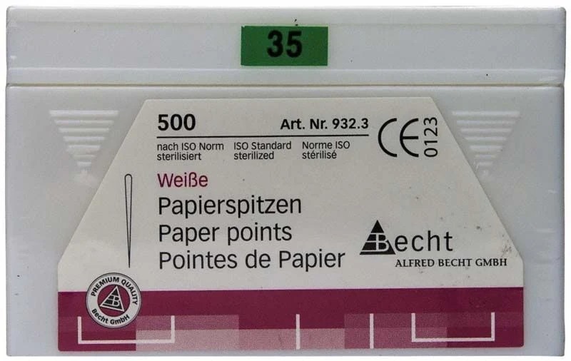 Weiße Papierspitzen Gr. 35 , 500er