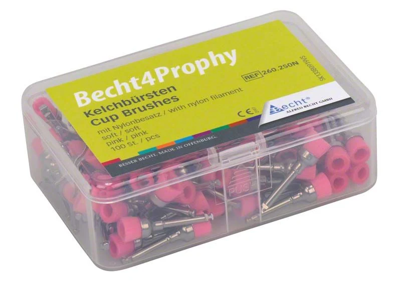 Nylonbürsten soft Kelch Pink