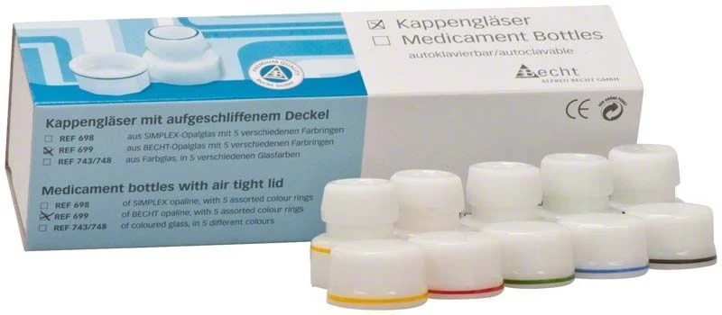 Kappenglas Opalglas sortiert