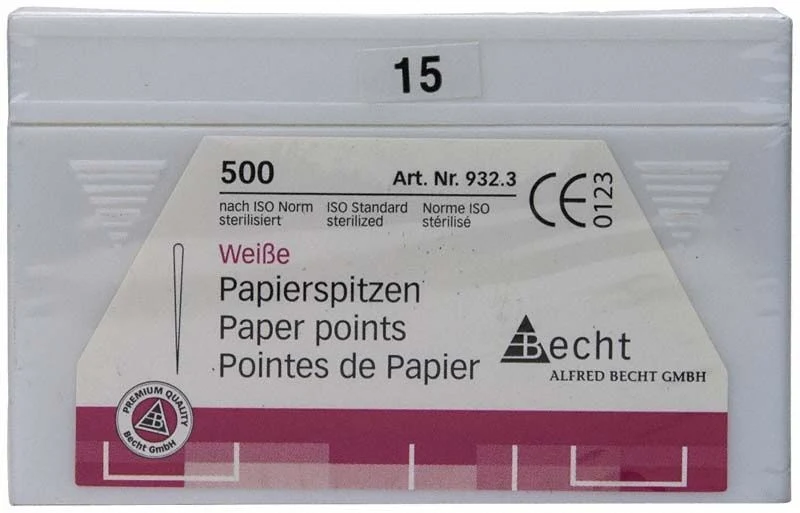 Weiße Papierspitzen Gr. 15 , 500er