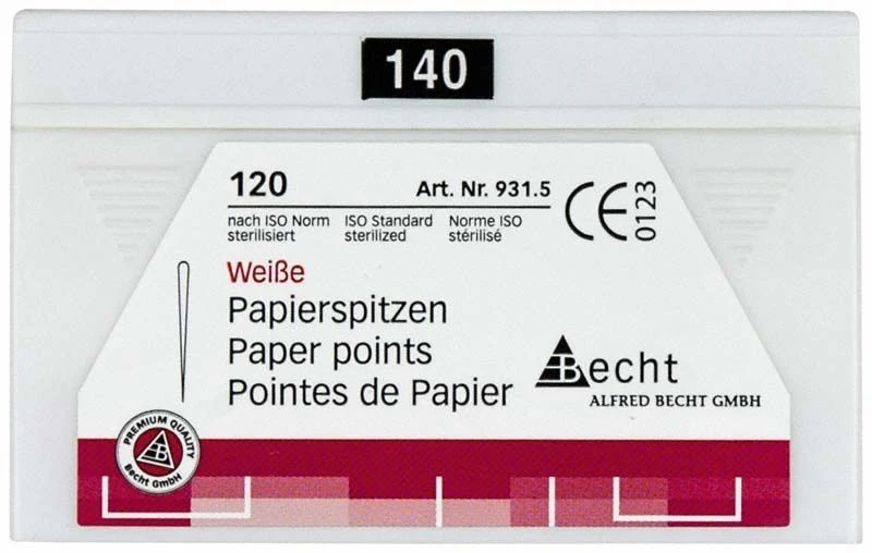 Weiße Papierspitzen Gr. 140 , 120er