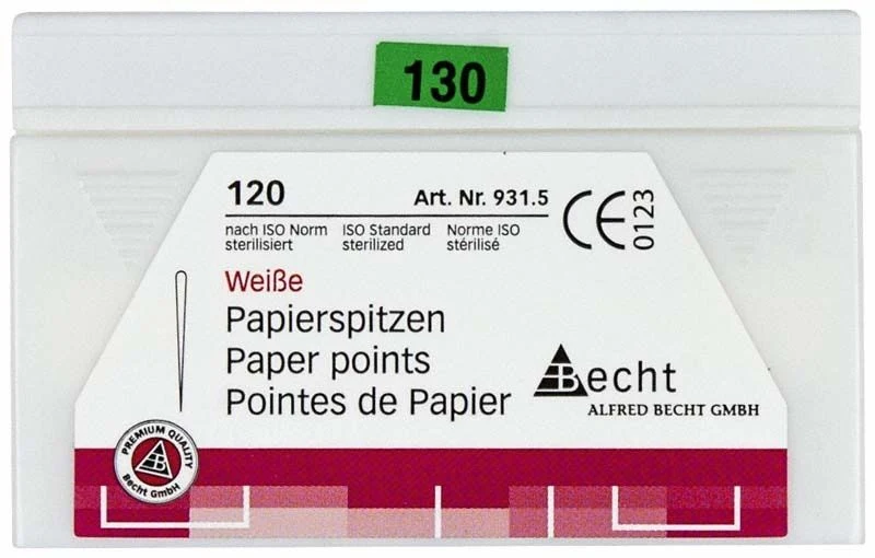 Weiße Papierspitzen Gr. 130 , 120er