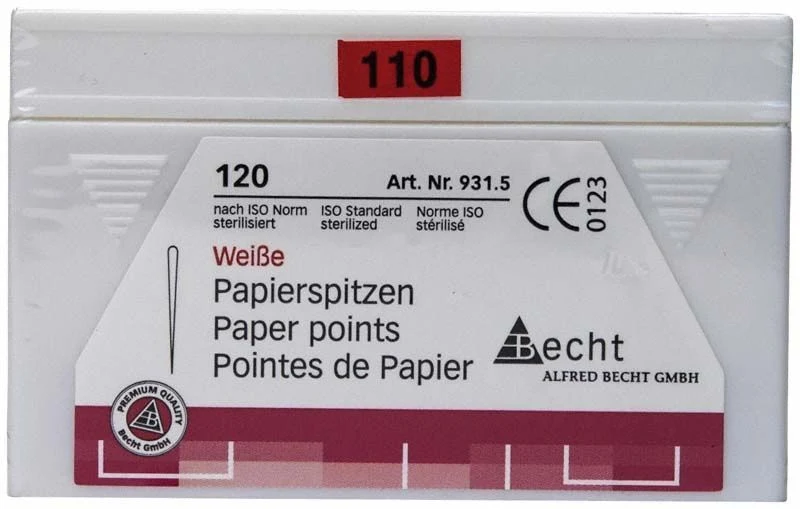 Weiße Papierspitzen Gr. 110 , 120er