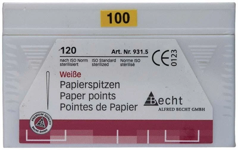 Weiße Papierspitzen Gr. 100 , 120er