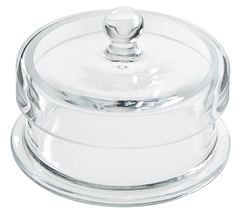 Watteglas mit Überfalldeckel Ø 100mm - Höhe: 50mm