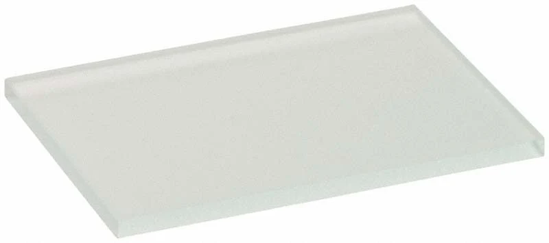 Glasplatte einseitig mattiert