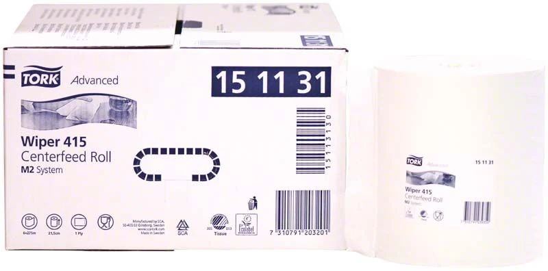 Tork Mehrzweck Papierwischtücher Karton 6x275m Tü.