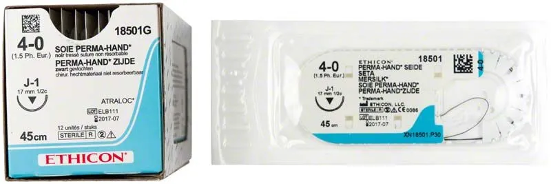 PH-Seide 4/0 J1 0,45m