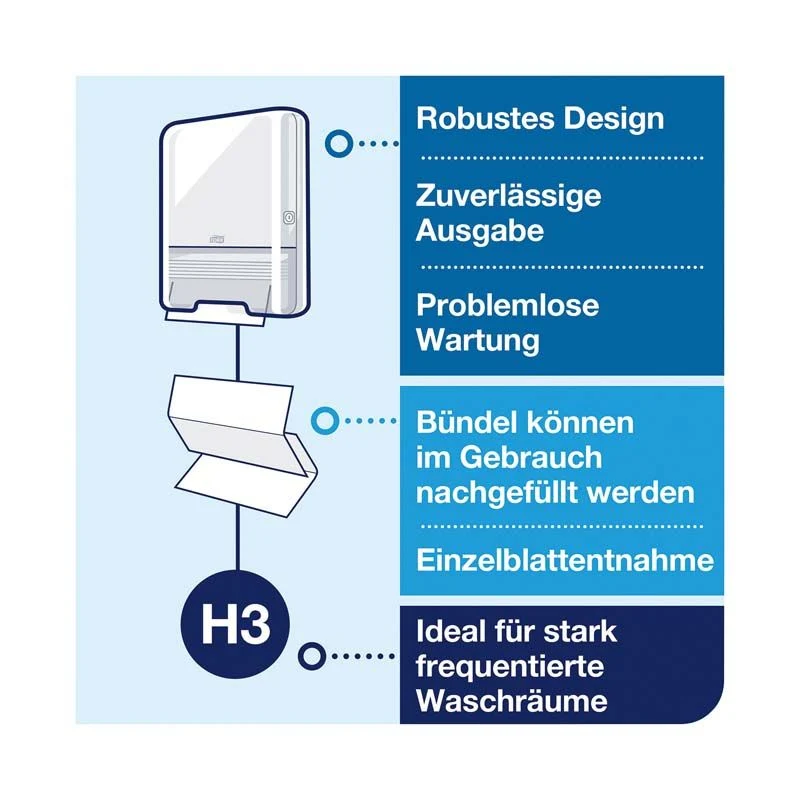 Tork Handtuch (V-Falz) Extra Weich Karton 15 x 200 Stück