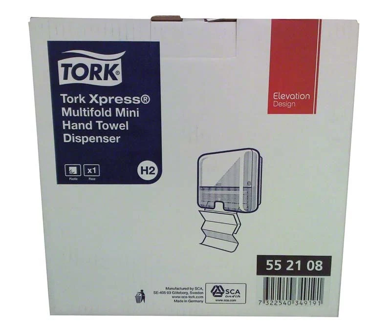 Tork Elevation Handtuchspender Interfold Mini H2 schwarz